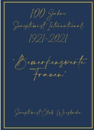 Bemerkenswerte Frauen-100 Jahre Soroptimisten (1)