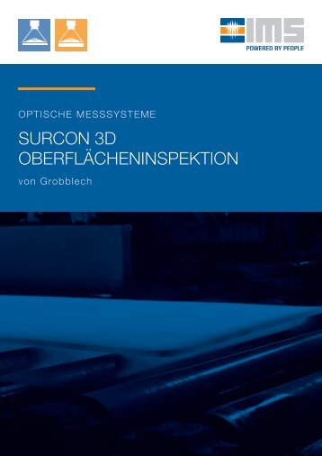 surcon 3D Oberflächeninspektion von Grobblech