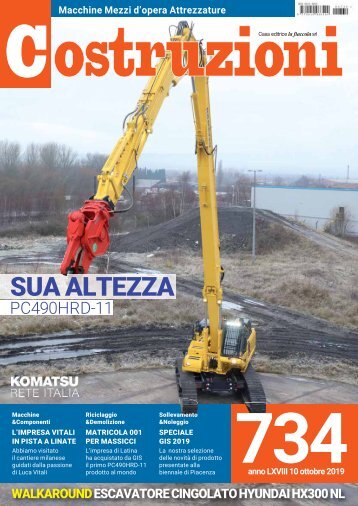 Costruzioni 734 ottobre 2019