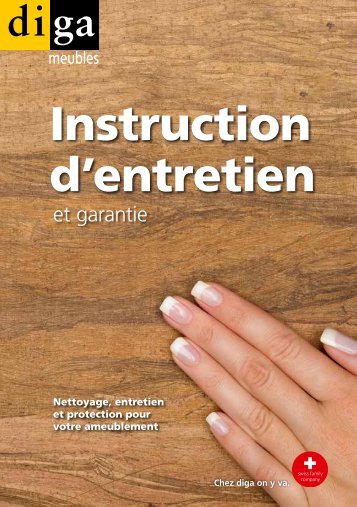 Instruction d'entretien