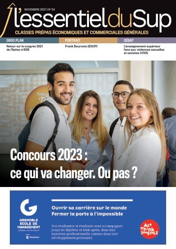 Essentiel Prépas N°54 _ Novembre 2021