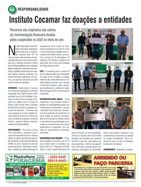 Jornal Cocamar Novembro 2021