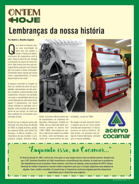 Jornal Cocamar Novembro 2021