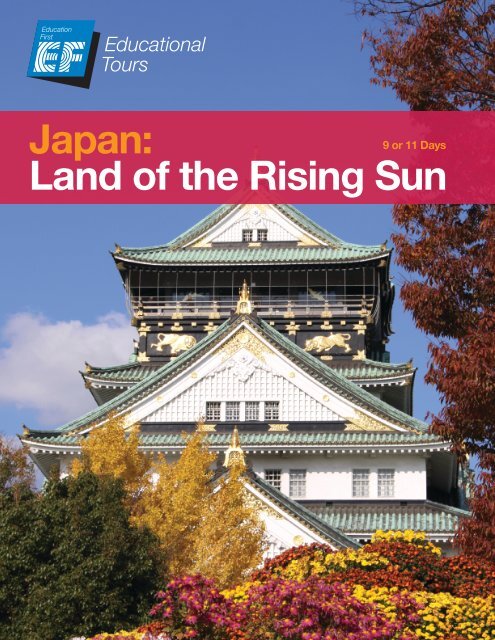 japan land of the rising sun ef tours