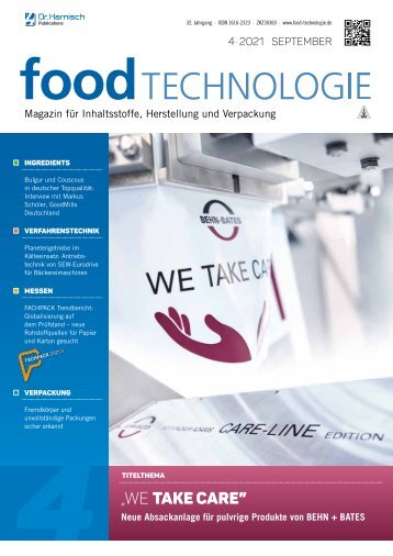 food TECHNOLOGIE 4/2021