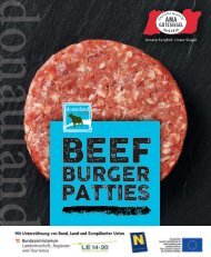 Beef Burger Patties - donauland Rind