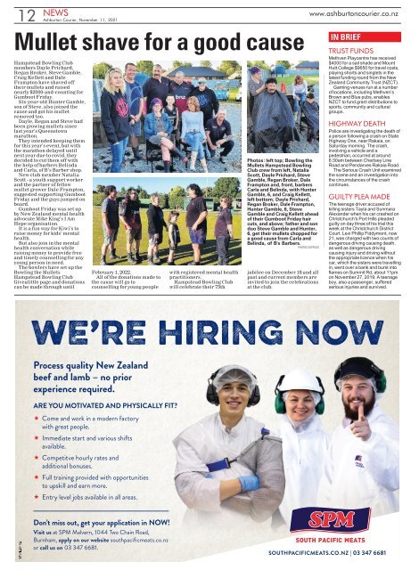 Ashburton Courier: November 11, 2021