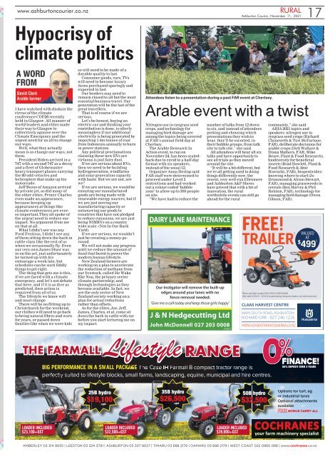 Ashburton Courier: November 11, 2021