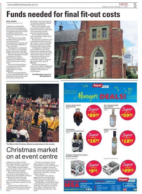 Ashburton Courier: November 11, 2021