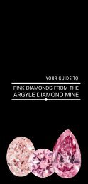 Your Guide to Pink Diamonds From the Argyle Mine