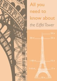 All you need to know about - Tour Eiffel