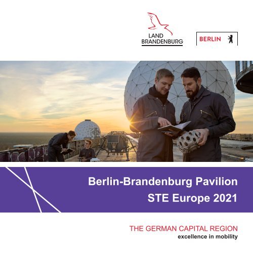 Berlin Brandenburg at Space Tech Expo 2021