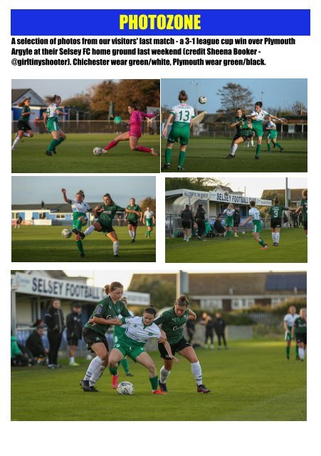 Ascot Ladies v Chichester and Selsey Ladies 141121