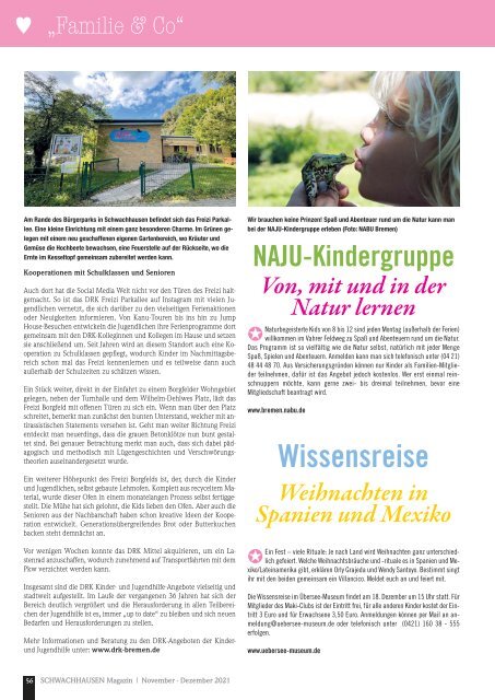 SCHWACHHAUSEN Magazin | November - Dezember 2021