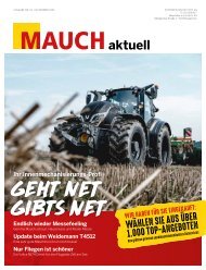 Mauch Aktuell Eben | Ausgabe Nr. 91| November 2021