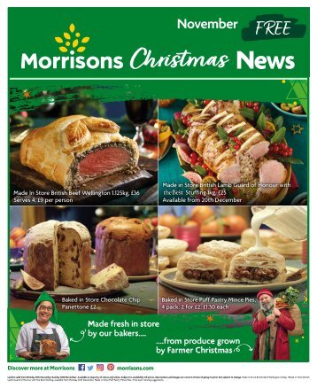 Morrisons Christmas News