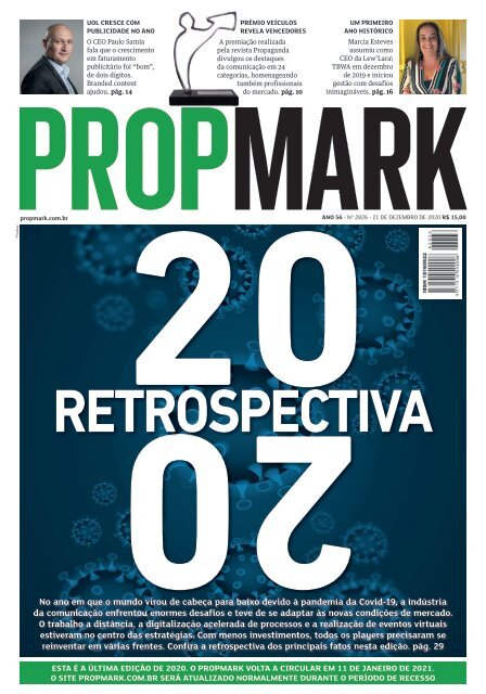 Globo Rural vence Prêmio Veículos de Comunicação 2020, da Propmark -  Revista Globo Rural