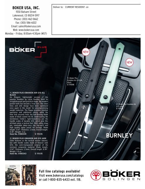 Boker Special Winter| BUSA 2021