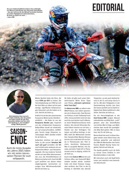 MotocrossEnduro Ausgabe 12/2021