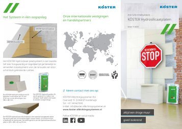 Köster-Hydrosilicaatplaten