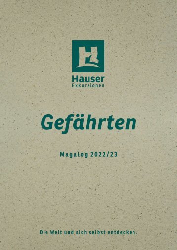 Hauser-Magalog 2022 "Gefährten"