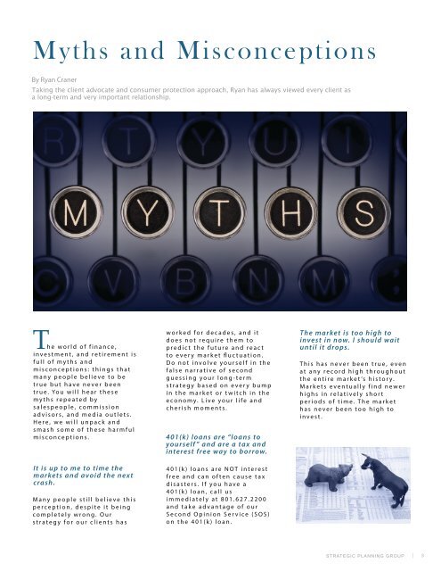 Myths And Misconceptions