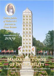 Maharishi Tower of Invincibility - Vedic Architecture