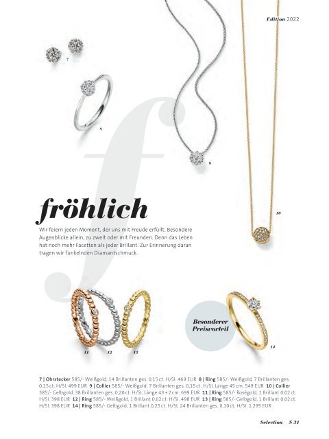 Juwelier Bungenstock Edition 22