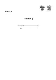 MUSTER Satzung - Kreisverband der Gartenfreunde