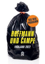 Vorschau Hoffmann und Campe Verlag Frühjahr 2022