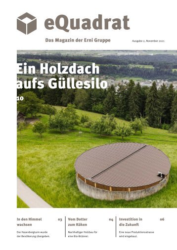 E-Quadrat - das Erni Magazin - Ausgabe 2