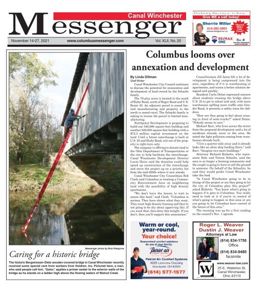 Canal Winchester Messenger - November 14th, 2021