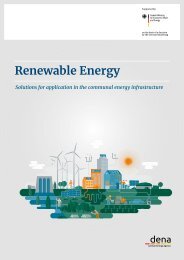 Renewable Energy – Solutions for application in the communal energy infrastructure