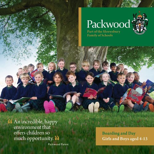 Packwood School Prospectus 2024