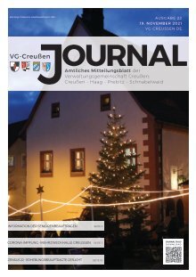 Creußen Journal - Ausgabe 19.11.2021