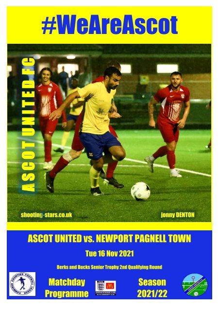 Ascot v Newport Pagnell 161121