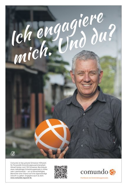 Spenden aus Solidarität – Das Spendenmagazin von Zewo und Swissfundraising.