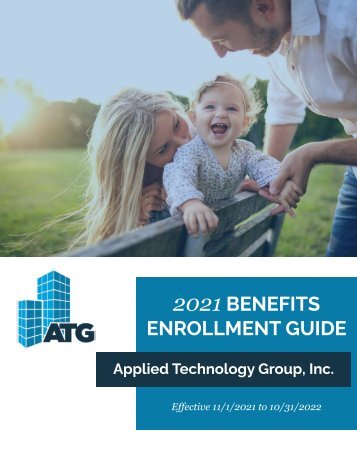 Applied Technology Group - 2021 Employee Benefits Guide FINAL