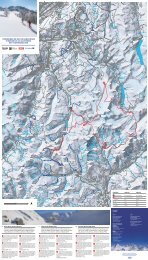 Carte et parcours de ski alpinisme