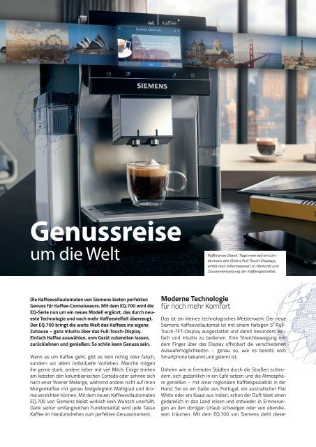 Kaffee+ Winter 2021/22 Kaffeemagazin