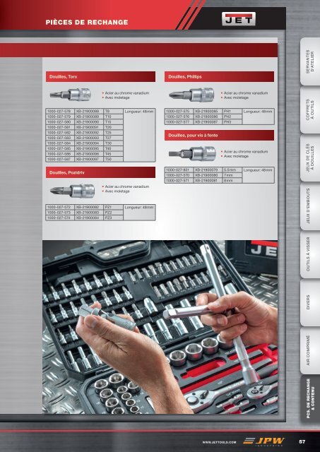 JETTools catalogue French OUTILS À MAIN 2019 2020