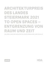 Architekturpreis des Landes Steiermark 2021