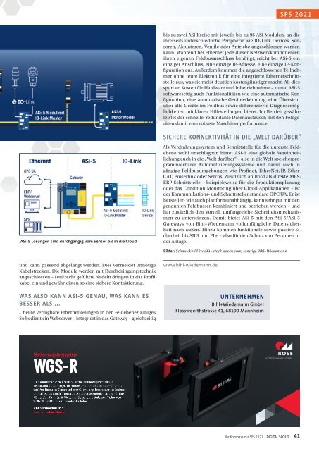 Digital Scout SPS 2021