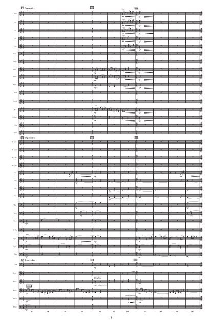 Catharsis for Wind Ensemble SCORE (FINAL) - Score