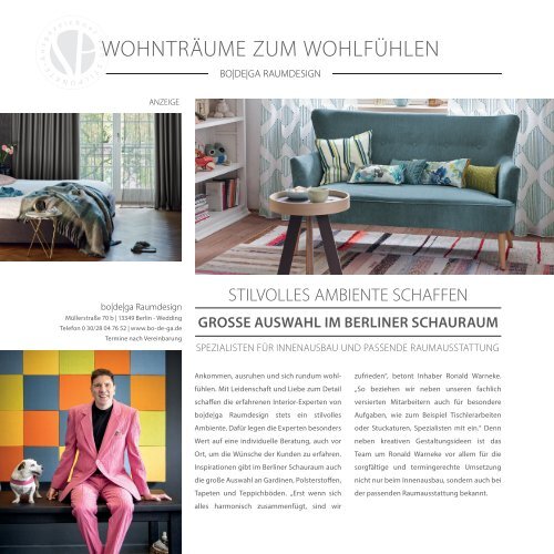 STILPUNKTE Lifestyle Guide 2021 Herbst/Winter - Berlin
