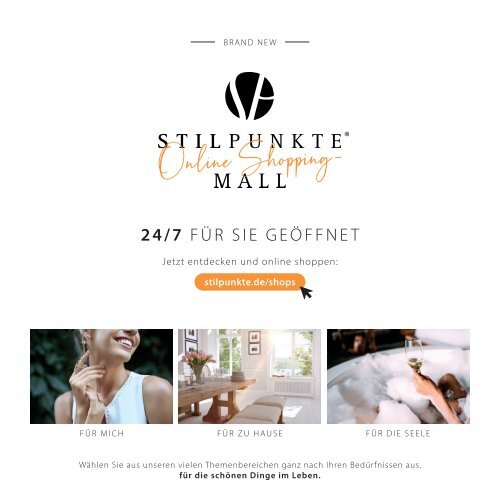 STILPUNKTE Lifestyle Guide 2021 Herbst/Winter - Düsseldorf