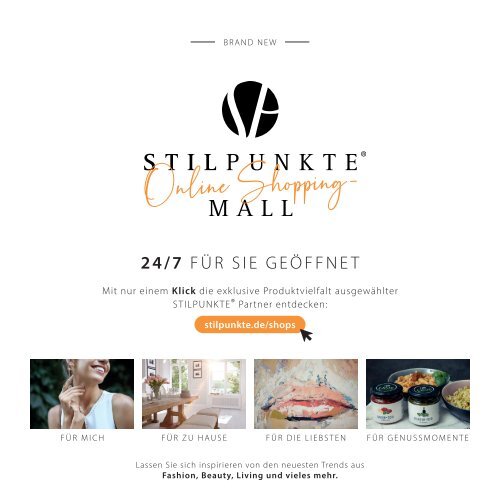 STILPUNKTE Lifestyle Guide 2021 Herbst/Winter - Hamburg