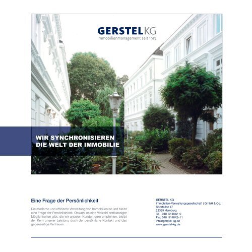STILPUNKTE Lifestyle Guide 2021 Herbst/Winter - Hamburg