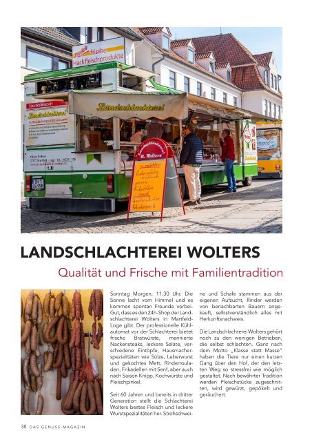 Achimer Spezialität – Das Genussmagazin