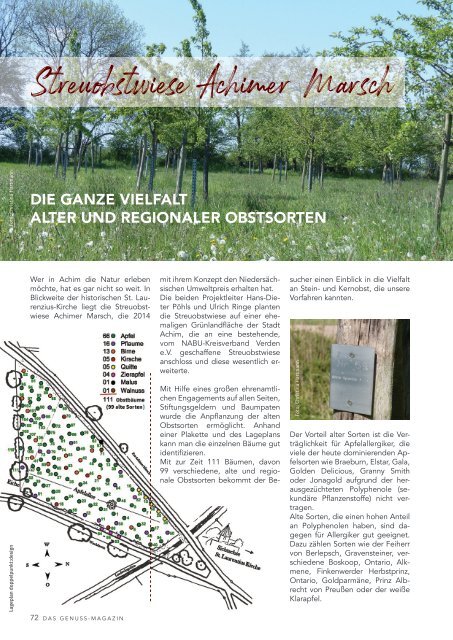 Achimer Spezialität – Das Genussmagazin